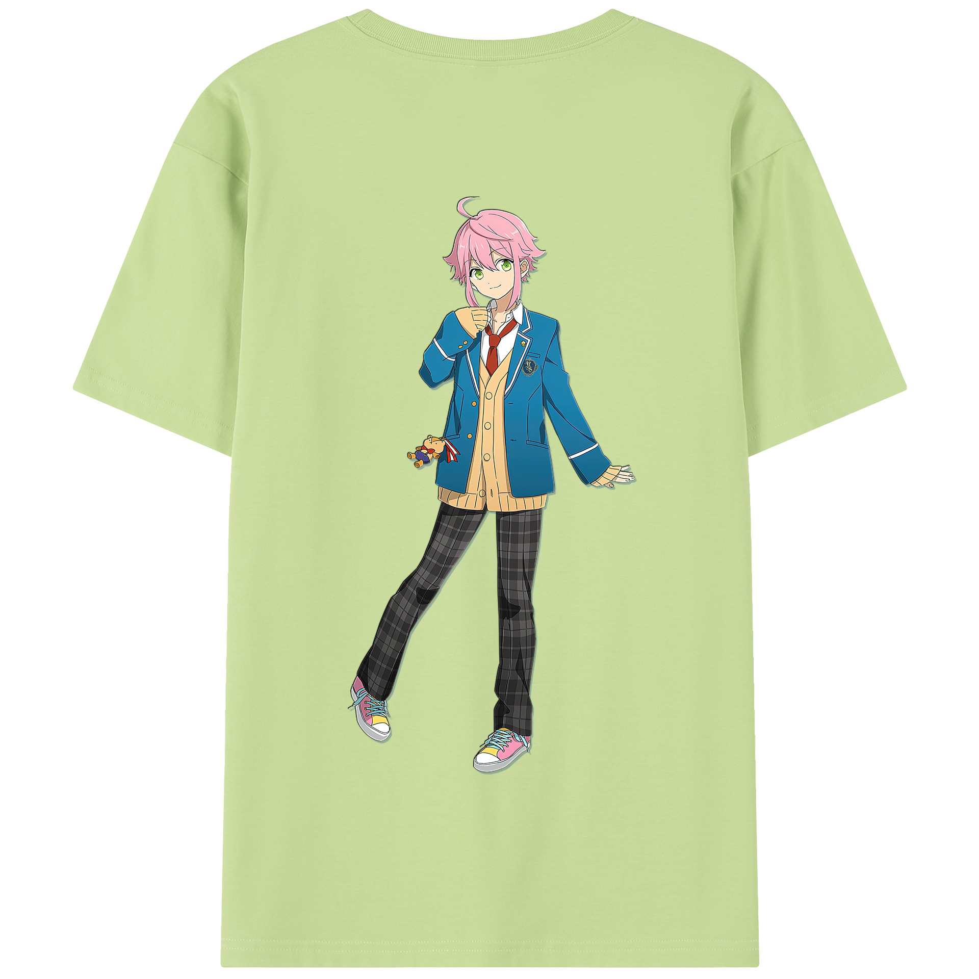 （画像用） あんさんぶるスターズ! Ensemble Stars 綿100％半袖Tシャツ（背面プリント）